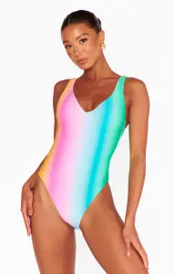 Laguna One Piece ~ Ombre Contour Scrunch(XS)