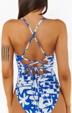 Positano One Piece ~ Santorini Contour Scrunch(XS)