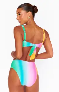 Sanibel Top ~ Ombre Contour Scrunch(XS)