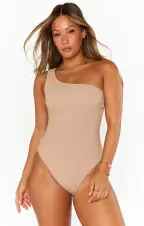 Anchor One Piece ~ Latte Scrunch(XS)