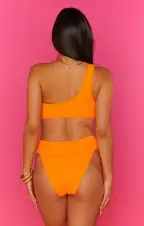 Del Rey Bottom ~ Bright Orange Scrunch(XS)