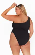 Anchor One Piece ~ Black Scrunch(XS)
