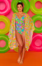 Universal Sarong ~ Neon Tropics(OS)