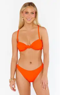 Silvana Bottom ~ Blood Orange Scrunch(XS)