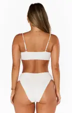 Del Rey Bottom ~ Ivory Scrunch(XS)