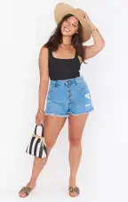The Scrunch One Piece ~ Black Scrunch(XS)
