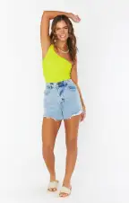 Anchor One Piece ~ Citrine Scrunch(XS)