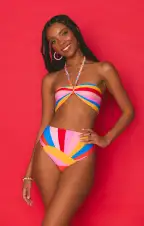 Cuba Top ~ Rainbow Key(XS)