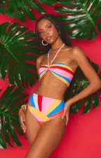 Cuba Top ~ Rainbow Key(XS)
