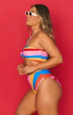 Cuba Top ~ Rainbow Key(XS)