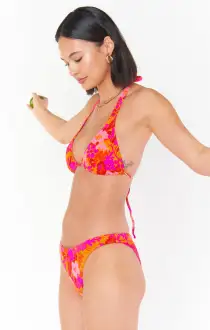 Cozumel High Side Bottom ~ Maui Mai Tai Scrunch(XS)