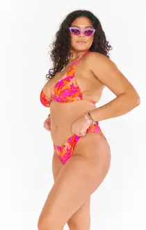 Cozumel High Side Bottom ~ Maui Mai Tai Scrunch(XS)