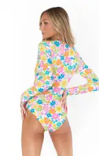 Surfside One Piece ~ Petal Pop Rib(XS)