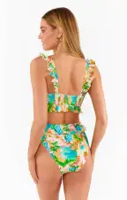 Seaside Ruffle Top ~ Palermo Spritz(XS)
