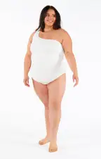 Anchor One Piece ~ Ivory Scrunch(XS)
