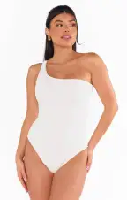 Anchor One Piece ~ Ivory Scrunch(XS)