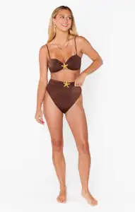Beirut Bottom ~ Cinnamon Shimmer with Starfish(XS)