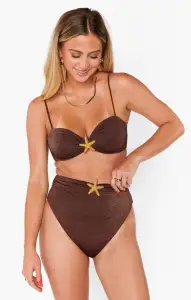 Beirut Bottom ~ Cinnamon Shimmer with Starfish(XS)