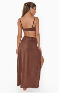 Cyprus Sarong ~ Cinnamon Shimmer with Starfish(XS/S)