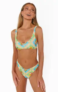 Sanibel Top ~ Reversible Bouquet Gingham(XS)
