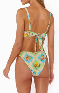 Sanibel Top ~ Reversible Bouquet Gingham(XS)