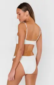 Ibiza Top ~ White with Gold Seashell(XS)
