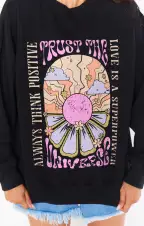 Stanley Sweatshirt ~ Trust The Universe Graphic(XS)