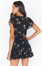 Wild Dreams Mini Dress ~ Dolled Up Floral(XS)