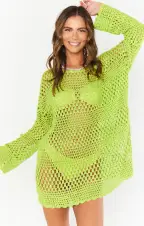 Paula Pullover ~ Citrine Crochet(XS)