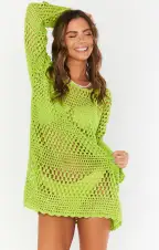 Paula Pullover ~ Citrine Crochet(XS)