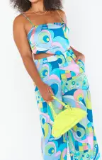 Scarf Top ~ Go Go Luxe Satin(XS)