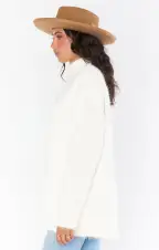 Timmy Tunic Sweater ~ Cream Knit(XS)
