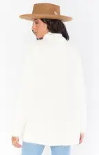 Timmy Tunic Sweater ~ Cream Knit(XS)
