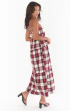 Melody Maxi Skirt ~ Winter Plaid(XS)