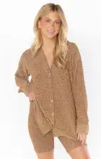 On Time Tunic ~ Gold Shimmy Shine(XS)