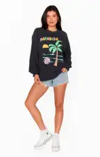 Simon Pullover ~ Paradiso Graphic Knit(XS)