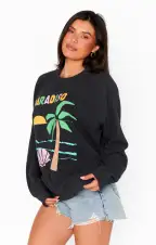 Simon Pullover ~ Paradiso Graphic Knit(XS)