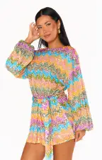 Sure Thing Mini Dress ~ Wavy Sequins(XS)
