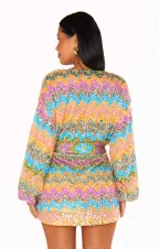 Sure Thing Mini Dress ~ Wavy Sequins(XS)
