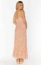 Uptown Slip Dress ~ Beachy Blossom(XS)