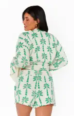 Boardwalk Shorts ~ Palm Knit(XS)