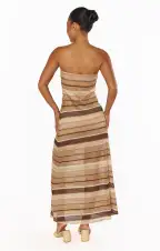 Taylor Tube Dress ~ Neutral Crochet(XS)