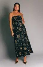 RSVP Skirt ~ Celestial Sequins Black(XS)