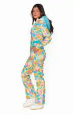 Snow Bunny Ski Suit ~ Triangle Geo(XS)