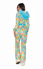 Snow Bunny Ski Suit ~ Triangle Geo(XS)