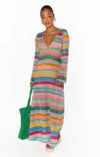 Vacay Coverup ~ Multi Crochet(XS)