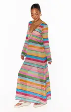 Vacay Coverup ~ Multi Crochet(XS)