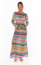 Vacay Coverup ~ Multi Crochet(XS)