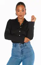 Boulevard Bodysuit ~ Black(XS)