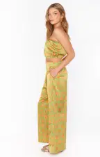 Landon Pants ~ Palm Deco(XS)